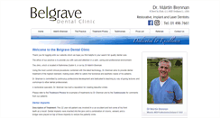 Desktop Screenshot of belgravedentalclinic.ie